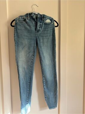 pistola Light Wash Skinny High-Rise Jeans